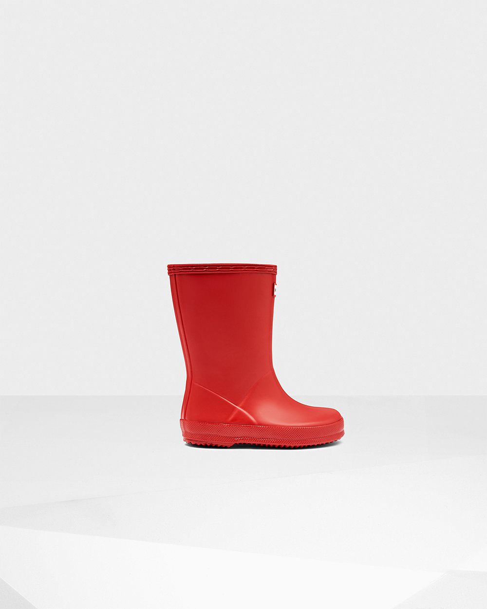 Hunter Original First Classic Rain Boots - Shop Online Kids Red - QRWAVD031